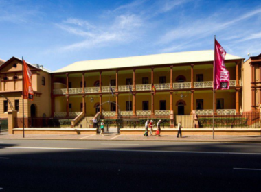 NSW Parliament House building on a sunny day