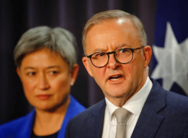Australian Prime Minister Anthony Albanese with Foreign Affairs Minister Penny Wong