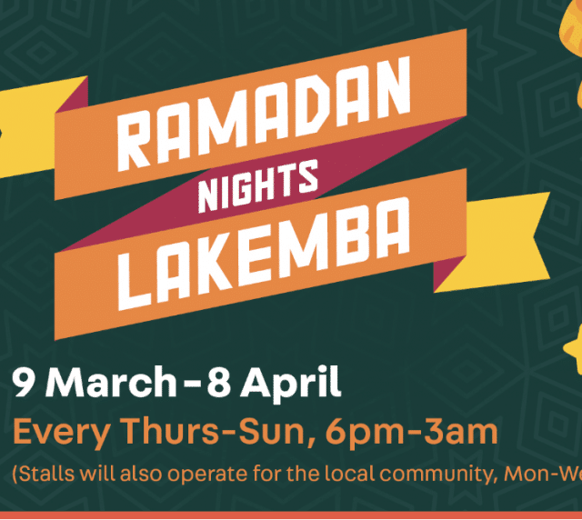 Ramadan nights for Lakemba promotional poster