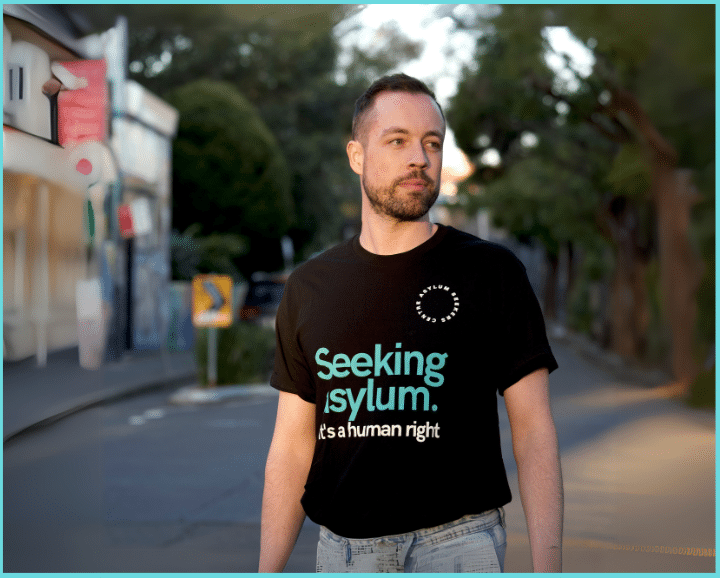 Seeking asylum shirt